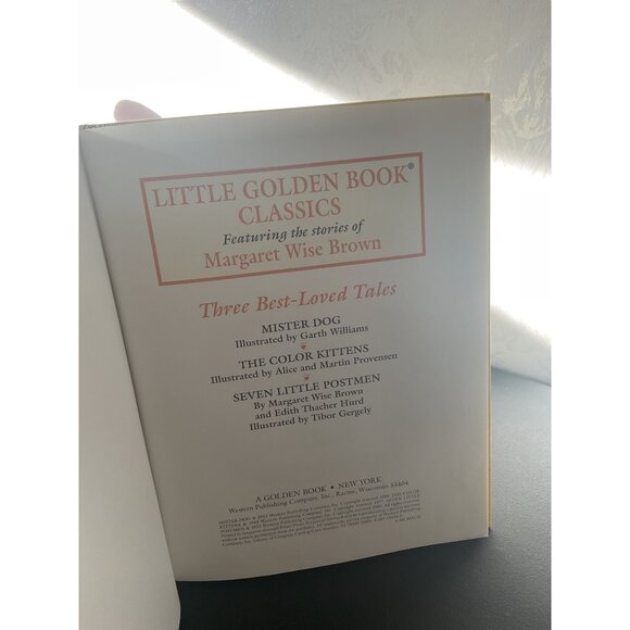A Big Little Golden Book Classics Featuring Margaret Wise Brown - Picture 4 of 4